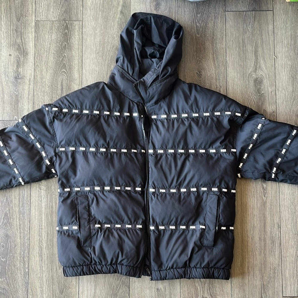 Women Black Puffer Jacket